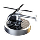 🚁⚡ BLIXTREA! Metall Solar Helikopter Luftfräschare – Soldriven Rotation, Snygg Bildekor & Frisk Doftspridare 🌿