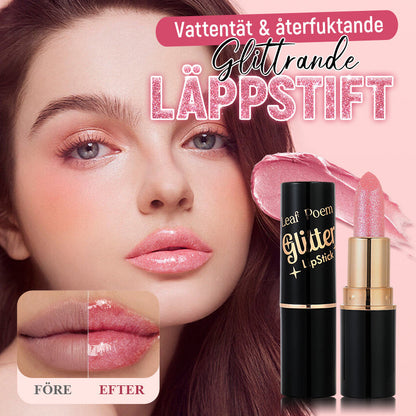💥KÖP 1 FÅ 1 GRATIS💥🔥Vattentätt & återfuktande glittrande läppstift🔥
