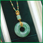 Hetian Jade Prayer Peace Spänne