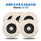 ✨ KÖP 1, FÅ 1 GRATIS ! 🔥 Polerskiva med Flik av Ullfilt – Enkel att Använda, Skonsam mot Ytor & Professionellt Resultat
