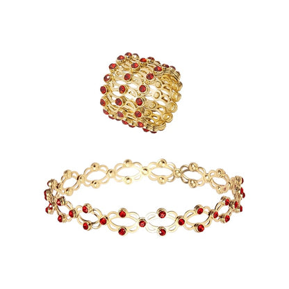 Förvandlingsbart armband med gnistrande CZ-berlock🎁 Gratis vacker ringbox✨