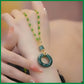 Hetian Jade Prayer Peace Spänne
