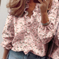 👚 50% RABATT! ✨ Långärmad Damskjorta med Volanger – Lös Passform, Lanternärmar & Perfekt för Vår & Höst 🌸