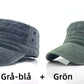 En trendig, bekväm och luftig keps med platt topp