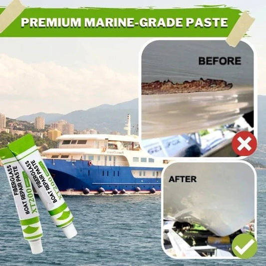 🚤 Richvrd glasfiber-reparationspasta för båt – snabb gelcoat-reparation, marinkvalitet, enkel applicering ✨