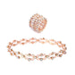 Förvandlingsbart armband med gnistrande CZ-berlock🎁 Gratis vacker ringbox✨