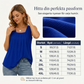 👚 50% RABATT! 🔥 Ärmlös linne med fyrkantig halsringning – Enkel, smart & hållbar – din vardagsklädsel, uppgraderad