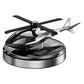 🚁⚡ BLIXTREA! Metall Solar Helikopter Luftfräschare – Soldriven Rotation, Snygg Bildekor & Frisk Doftspridare 🌿