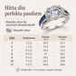 💍 50 % RABATT NU! ✨ Elegant cocktailring med kubisk zirkonia – strålande glans, tidlös design & perfekt för fest och vardag 🎀