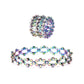 Förvandlingsbart armband med gnistrande CZ-berlock🎁 Gratis vacker ringbox✨