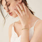 Förvandlingsbart armband med gnistrande CZ-berlock🎁 Gratis vacker ringbox✨