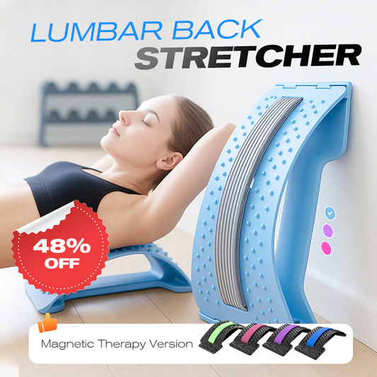 💥Få 48% rabatt för dig!🔥Magnetterapi-Akupunktur-Massage-Ländryggssträckare