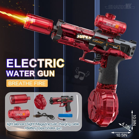🌊Sommarrea 50% rabatt🔫🔥Köp 2 och få fri frakt💦Fast Mode Ice Explosion Pistol Vattenpistol