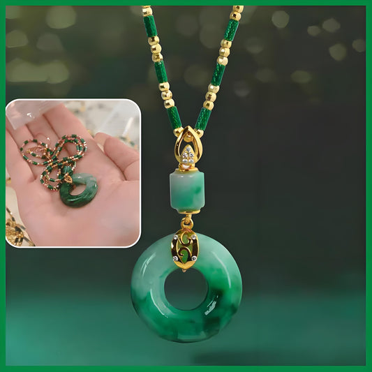 Hetian Jade Prayer Peace Spänne