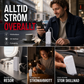 🔥50% RABATT NU🔦🔋 Portabel nödladdare till mobiltelefon Drivs med AA-batterier, inbyggd LED-ficklampa, perfekt för resor och nödsituationer utomhus