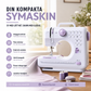 Multifunktionell symaskin med overlockstygn