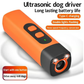 🐕 KÖP 3, FÅ 1 GRATIS! 🔇 Ultrasonic Anti-Bark Device – Humant & Ofarligt, Enknapps-Korrektion för Hundar, Tyst & Portabelt ✅