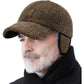 🧢 50% REA NU! 🔥 Vinterkeps med Öronlappar - Lätt & Varm, Perfekt för Kallt Väder ❄️✨