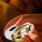 ⏳Begränsad tid 50 % Rabatt⏰💅2-I-1 NAGELSET - Elektrisk Nagelklippare & Polerare, Laddbar och Vattentålig för Hemmabruk 🛁📦