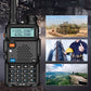 ⏰ Endast nu 49% rabatt!🔥📡 UV-5R Hamradio Långdistans UV5R Two-Way Radio Dualband Walkie-Talkie