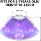 💕rea HÅL 50% 🌸✨Magisk & Ljusgivande LED-Tutu-Kjol👸