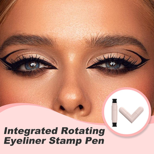🎉Köp 2 få 1 gratis 🎉Integrerad roterande eyeliner-stämpelpenna