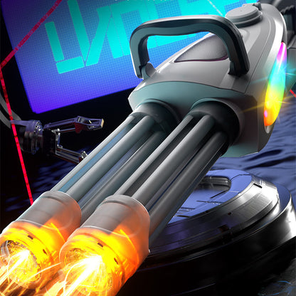 🔫🔥Sommar 55% rabatt🤽Gatling elektrisk vattenpistol med dubbla pipor