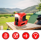 🔌【Smart Powerbank】Mini DC/AC-omvandlare - 300W bärbar powerbank! ⚡ Lämplig för bilar, husbilar, utomhusbruk och sommarhus