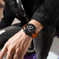 Sport Style Luminous Silikonarmband Vattentät klocka