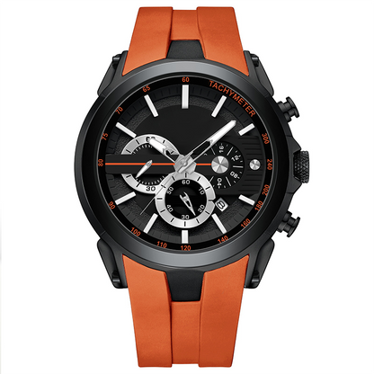 Sport Style Luminous Silikonarmband Vattentät klocka