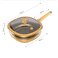 ⏳Tidsbegränsad special⏰12-tums non-stick-gryta i titanlegering med lock