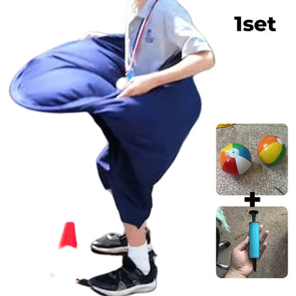 Mormorsbyxor kastspel set för gräsmattan