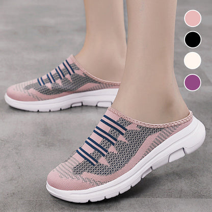👡🌬️ 50% RABATT! | Bekväma & Andningsbara Tofflor med Sluten Tå – Mesh-ovandel, Halksäker PU-sula & Mångsidig Stil!