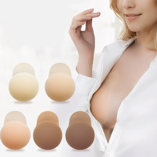 👙Köp 1 få 1 gratis✨Sömlösa självhäftande bröstvårtsskydd för kvinno