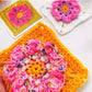 🧵 Granny Square-kortlek för virkning – 50 mönster att mixa och matcha 🧶