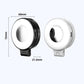 3-i-1 magnetisk selfie-lampa med inbyggd spegel