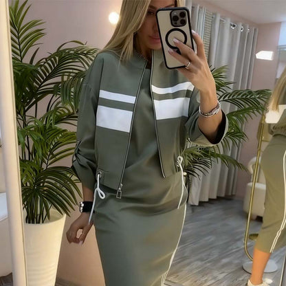 👗 60% RABATT! 💃 Damset med Krage & Klänning – Elegant Design, Bekväm Passform & Mångsidig Stil ✨