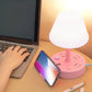Bordslampa med USB-uttag och eluttag