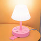 Bordslampa med USB-uttag och eluttag
