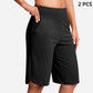 🏃‍♀️ 50% RABATT NU! Damernas högmidjade yogashorts med fickor – mjuka, flexibla & praktiska – perfekta för yoga, löpning & vardag 🧘‍♀️✨