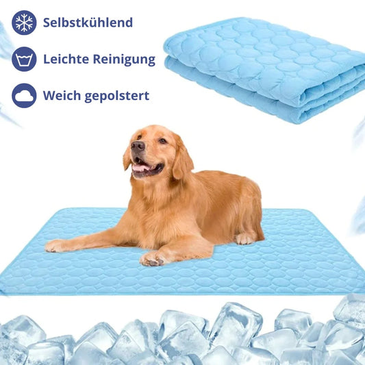 🐾 50% RABATT NU! ❄️ Premium Kylmatta för Husdjur – Självkylande, Andningsbar & Vattentät Design 🐶