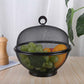 🍎 50 % RABATT NU! 🍓 Fruktkorg med lock & inbyggd sil – andningsbar mesh, avrinning & dekoration i ett 🛡️