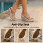 👡 50% RABATT! ☀️ Sandaler med kilklack för damer – Bekväma, stadiga & snygga – perfekta för sommarklänningar, shorts eller en dag på stan – dämpad sula för långa promenader 🌸