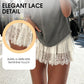 ⏳Begränsad tid – 50% rabatt⏰🎀Chic plisserad minikjol med spetskant – hög midja, lekfulla veck & romantisk elegans 👗🕊️