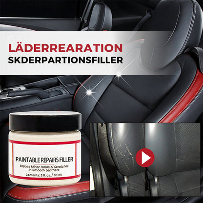Läderreparationsspackel för repor och skador