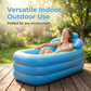 🛀✨ 50% RABATT! Uppblåsbart badkar för vuxna – portabel wellness-oas för trädgård, balkong eller hem 💧