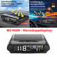 Solcellsdriven GPS-head-up-display för bilar