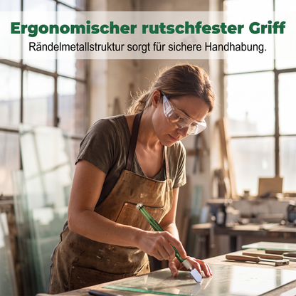 💎 Professionell glasskärare med skärtrissa för glas och keramiska plattor