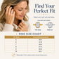 ✨ Ice-Cut-ring med kuddeformad infattning för kvinnor: elegant infattning, design som går att kombinera med andra ringar, tålig mot missfärgning, perfekt för vardagsbruk