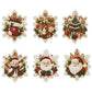 🎄 50% RABATT NU! 🎁 Set med julpynt att måla och hänga upp själv – 5D-diamantmålning, glänsande pärlor & högtransparent akryl – roligt julprojekt för hela familjen ✨